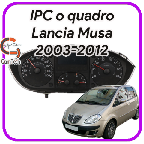 QUADRO STRUMENTI LANCIA MUSA 2004-2012 RIPARAZIONE CRUSCOTTO